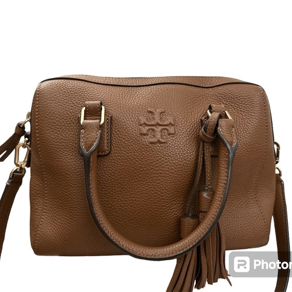 Tory Burch Handbags - Tory Burch Thea crossbody bag medium size camel color 9x7x4.5